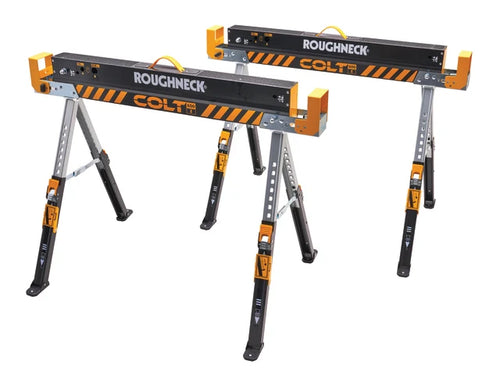 Roughneck XMS26HORSES Colt Folding Saw Horse Twin Pack