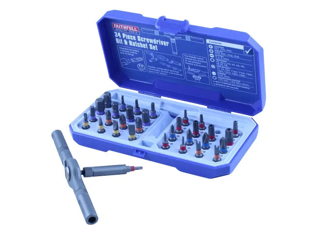 Faithfull XMS26PALM Multi-Palm Ratchet Driver Set