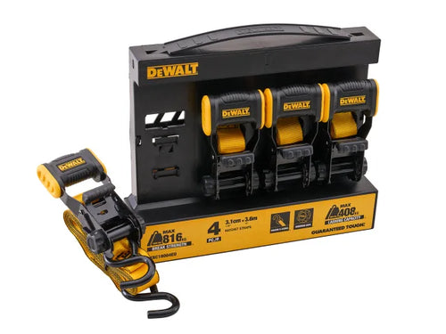 DeWalt XMS26RATCHET 4 Piece Ratchet Strap Set