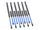 Faithfull XMS26SBIT12 12 Piece Impact Screwdriver Bit Set