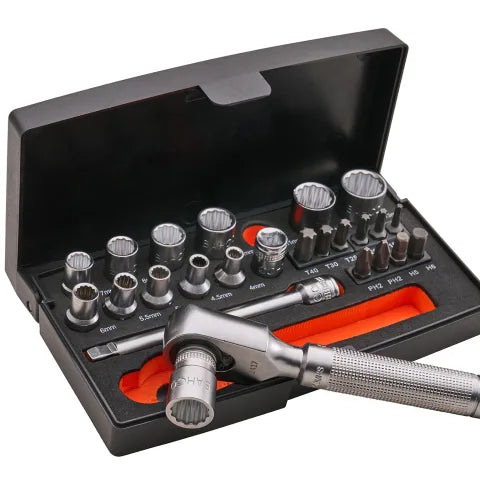 Bahco XMS26SL25 Special Edition 1/4in Socket Set