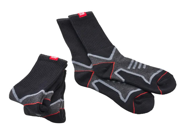 Scan XMS26SOCKS Work Socks Triple Pack