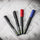 Tracer TPMUFK1 2.0 Ultra Fine Tip Permanent Marker - 4pc Black, Black, Red, Blue