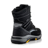 Buckbootz BLASTZBK Tradez High Leg Lace/Zip Boot, Black