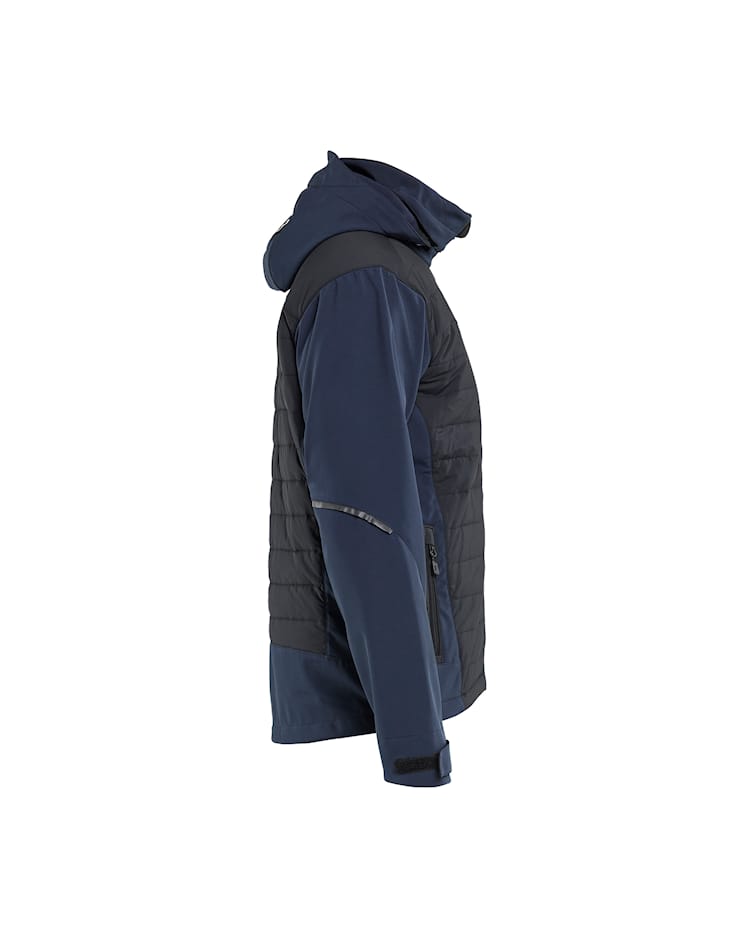 Blaklader 4743 Quilted Hybrid Jacket - Dark navy/Black 8699