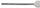 Site tuff ST-SDSM SDS-MAX WIDE CHISEL 75X400MM O/L GT40469