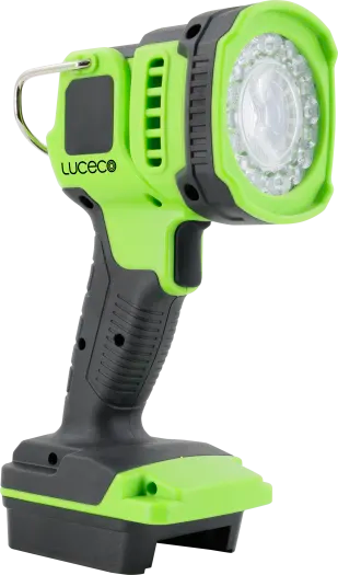 Luceco LILSPV200G65-01 18V-20V LED 2000lm Inspection Tilt Spotlight