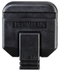Masterplug hdpt13b-01 heavy duty rewireable plug 13a black