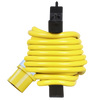 Masterplug LVIL15 1 Socket, 15m, 16A, Yellow extension lead