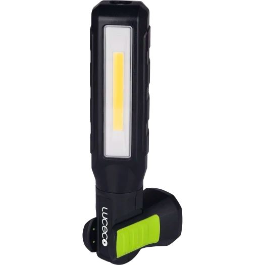 Luceco LILT60T65-01 Rechargeable Inspection LED Tilt & Twist Torch 5W 600lm 6500K