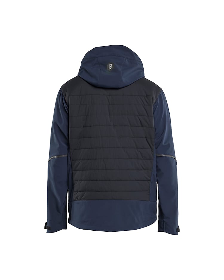 Blaklader 4743 Quilted Hybrid Jacket - Dark navy/Black 8699