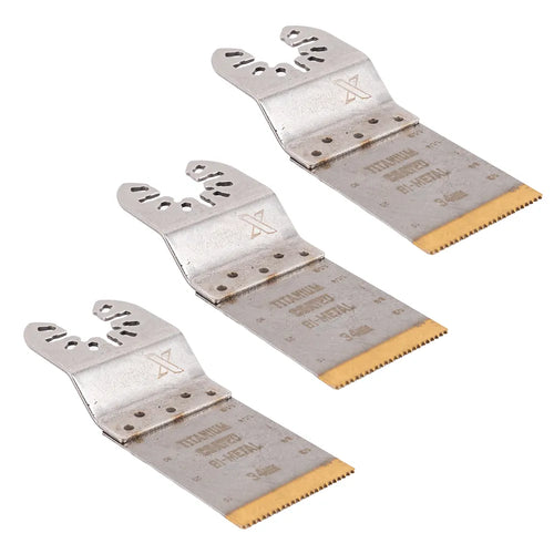 Vaunt X  X1349025 Premium Titanium Coated 34mm Bi-Metal Multi Tool Blade – Pack of 3