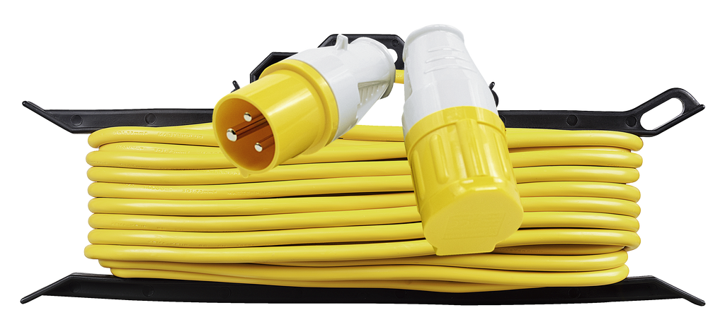 Masterplug LVIL15 1 Socket, 15m, 16A, Yellow extension lead