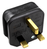 Masterplug hdpt13b-01 heavy duty rewireable plug 13a black