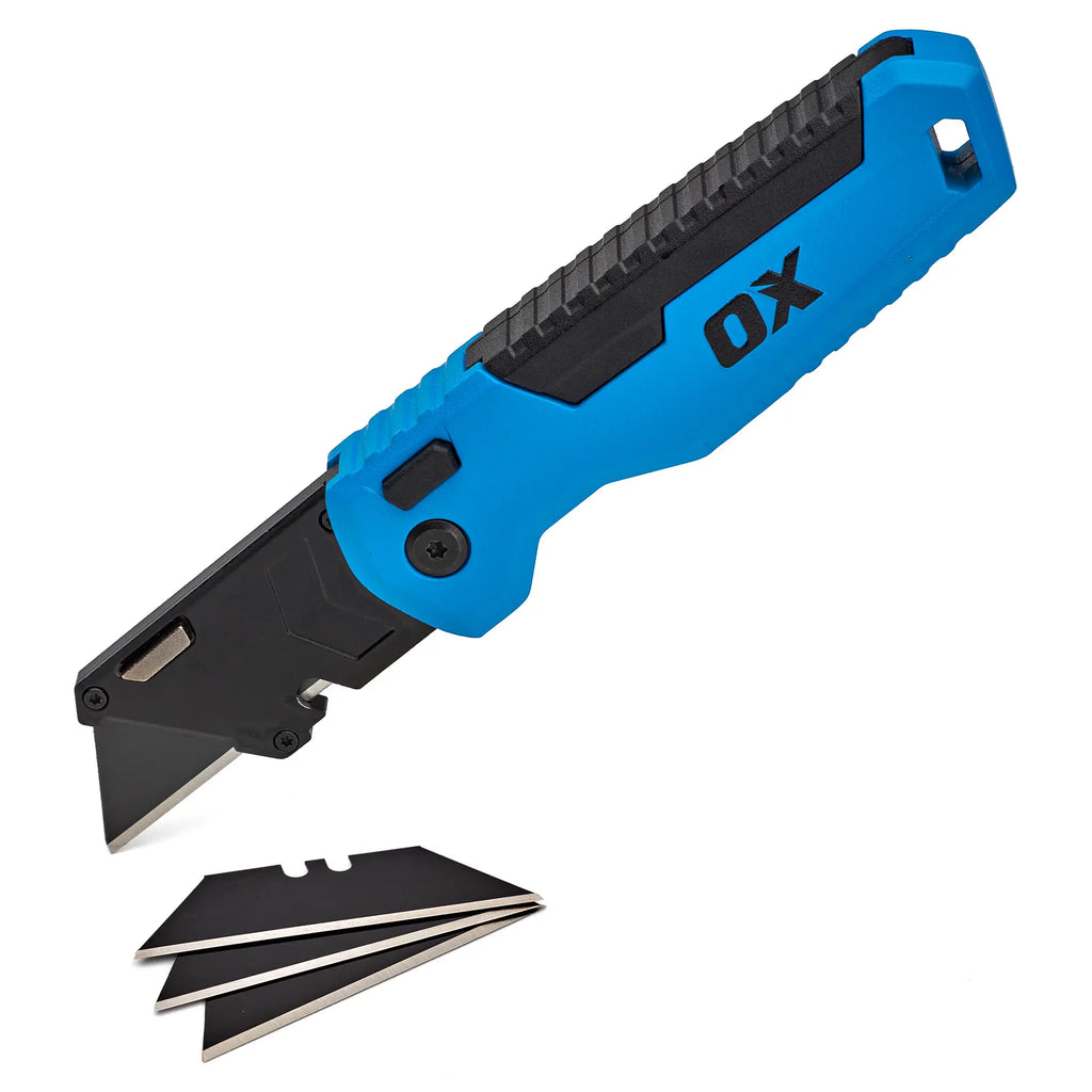 OX OX-P226101 Pro Utility Folding Knife - w/ Blades