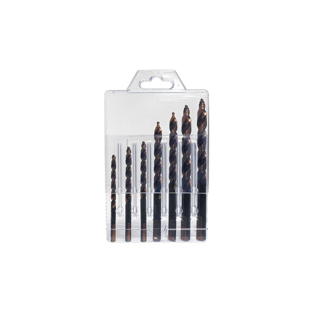 Hmt 202050-set4 7pc set 3-10mm Turbotip Jobber Drill DIN338