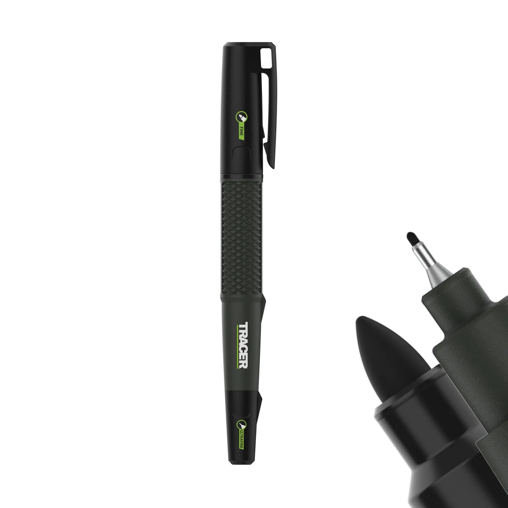 Tracer TPMD1 2.0 Ultra Fine / Fine Dual Tip Marker - 1pc Black﻿
