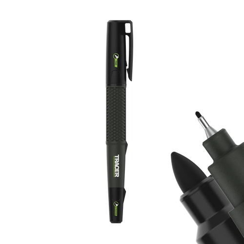 Tracer TPMD1 2.0 Ultra Fine / Fine Dual Tip Marker - 1pc Black﻿