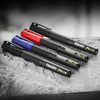 Tracer TPMFK1 2.0 Fine Tip Permanent Marker - 4pc Black, Black, Red, Blue