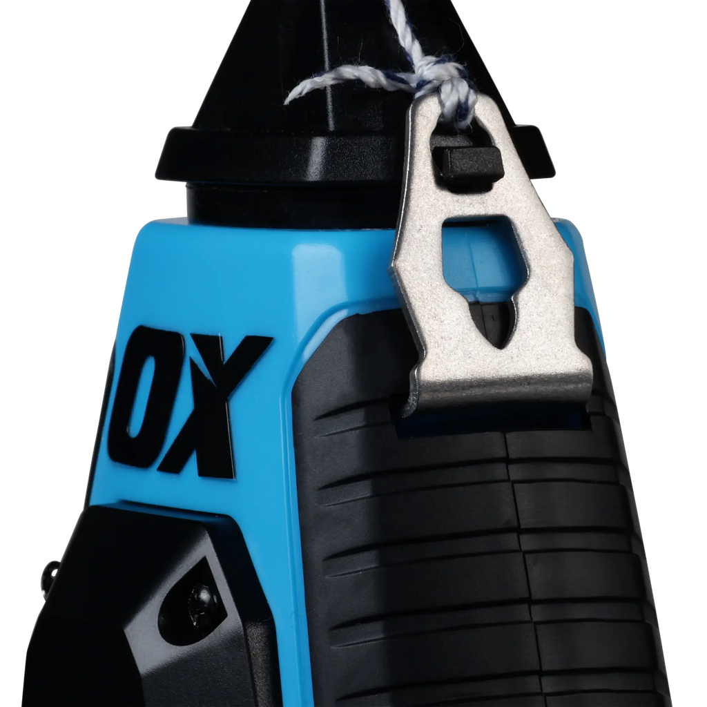 OX OX-T630602 Trade 30m/100' ABS Chalk Reel w/ Grip Value Pack - Standard Bold Line / 6:1 Gear Ratio