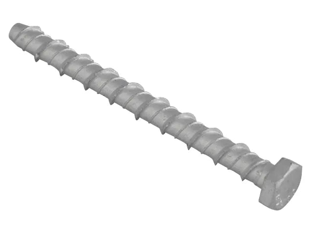ForgeFix 10LGB10100 Lightning Bolt Hex Head M10 x 100mm Bag 10