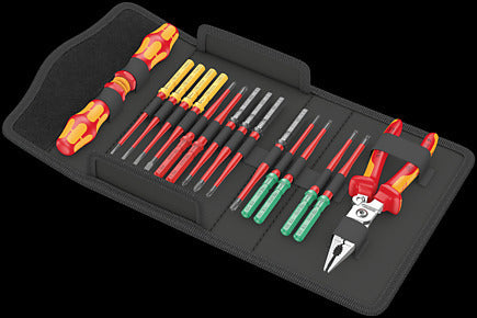 Wera Kraftform Kompakt VDE 17 extra slim 1 Tool finder, 17 pc 05006612001