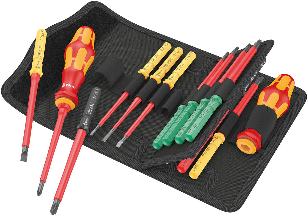Wera Kraftform Kompakt VDE 17 pc set - VDE blades - 05006611001