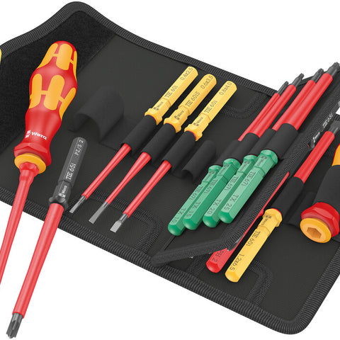Wera Kraftform Kompakt VDE 17 pc set - VDE blades - 05006611001