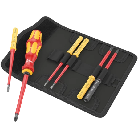 WERA 05006601001 Kraftform Kompakt VDE 7 Universal 2 Tool finder