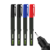Tracer TPMUFK1 2.0 Ultra Fine Tip Permanent Marker - 4pc Black, Black, Red, Blue