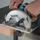 Makita DSS611Z 18V cordless circular saw with 165mm blade, ergonomic grip and durable design for precise cutting tasks.