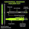 Tracer tumhk1 Universal Marker Holder Kit W/ Holster, HB Pencil & Ballpoint