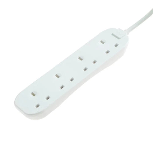 Masterplug BFG210N-MP Four Socket Extension Lead 2m 13A White