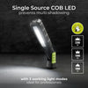 Luceco LILT60T65-01 Rechargeable Inspection LED Tilt & Twist Torch 5W 600lm 6500K