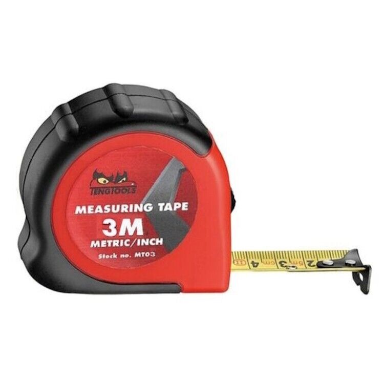 Teng MT03 Measuring Tape Metric/Inch 3m