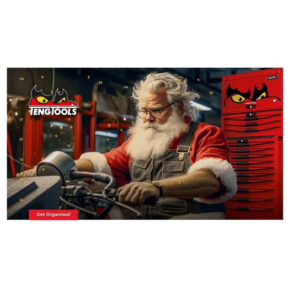 TengTools ADVENT-23 Christmas Advent Calendar Tool Set - 2023