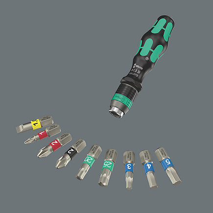 Wera 05340004001 Kraftform Kompakt 10 Christmas 2025 10 pieces