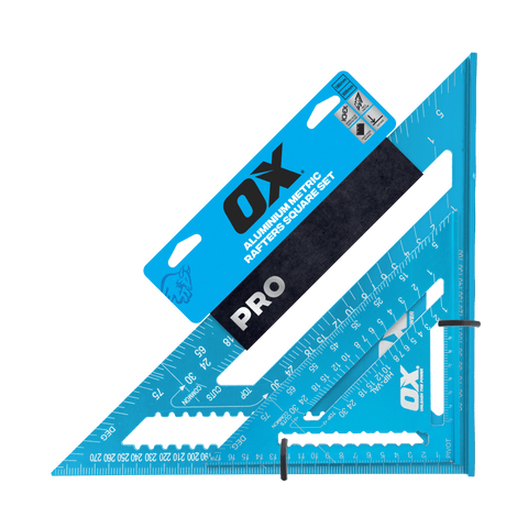 OX Pro Aluminium Metric Rafters Square Set – 180mm & 300mm OX-P634701