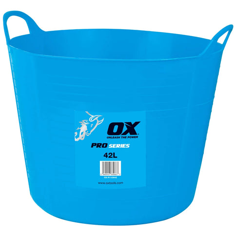 OX-P110642 OX Pro Heavy Duty 42L Flexi Tub