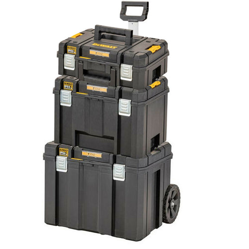 Dewalt  3 piece toolbox set Shallow, Deep Box & Trolley