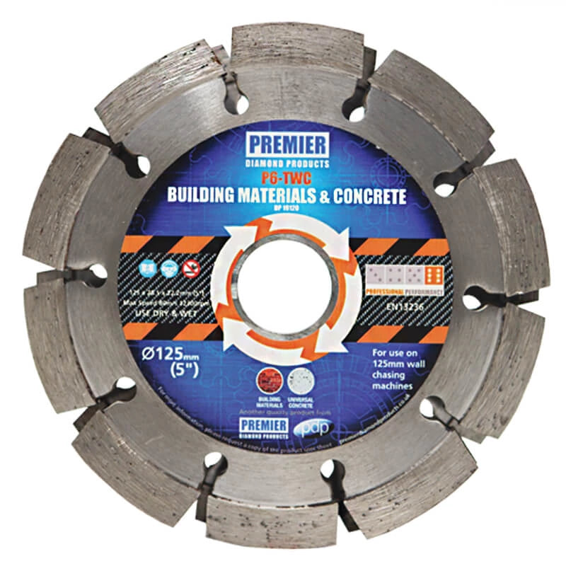 Triple disc wall chasing blade DP19120 P6-TWC 125X28.5X22.2MM - AVAILABLE MID APRIL 25