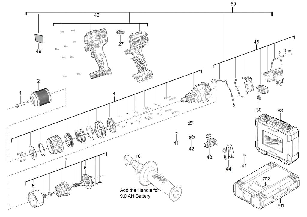 M18BPD spare parts