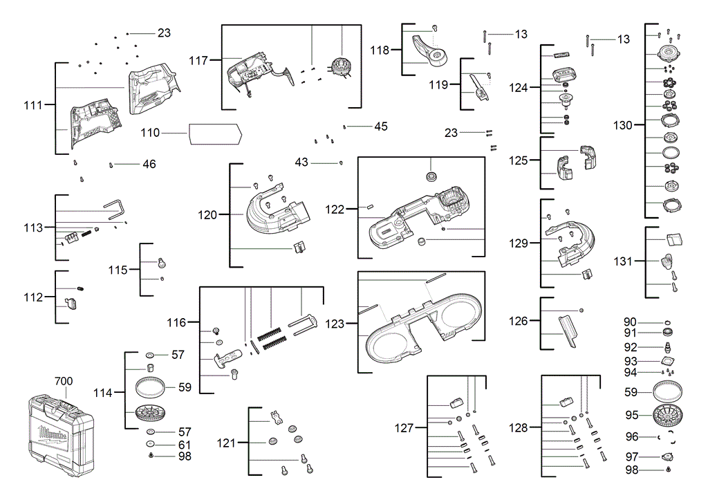 M12fbs64 spare parts