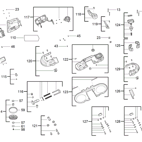 M12fbs64 spare parts