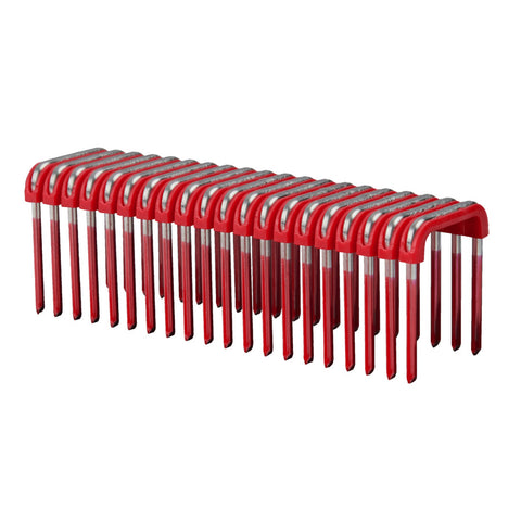 Milwaukee 4932479628 25mm Cable Staples P600 600pcs for M12 BCST, ideal for fixing electrical cables to wooden structures.