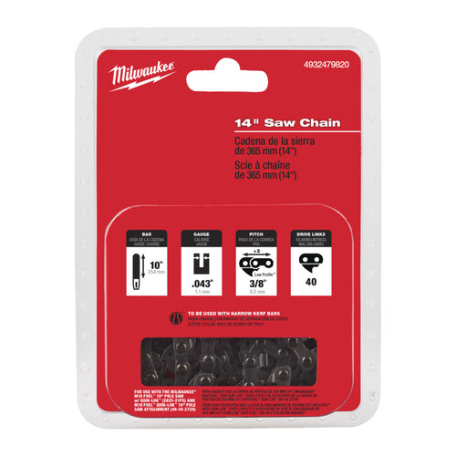 4932479820 SAW CHAIN FOR MILWAUKEE M18FCHS35 14