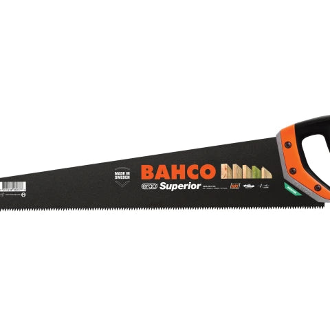 Bahco 2600-22-XT-HP Superior Handsaw 550mm 22in 9TPI BAH260022XT