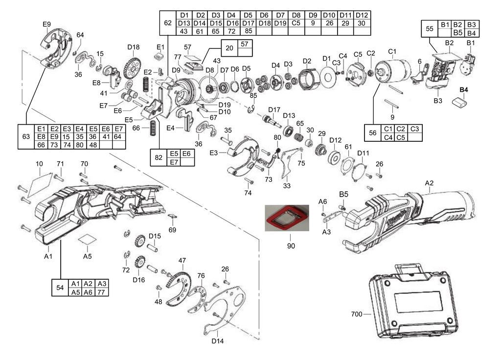 C12PC spare parts