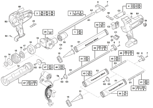 C18PCG spare parts