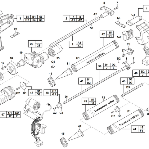 C18PCG spare parts